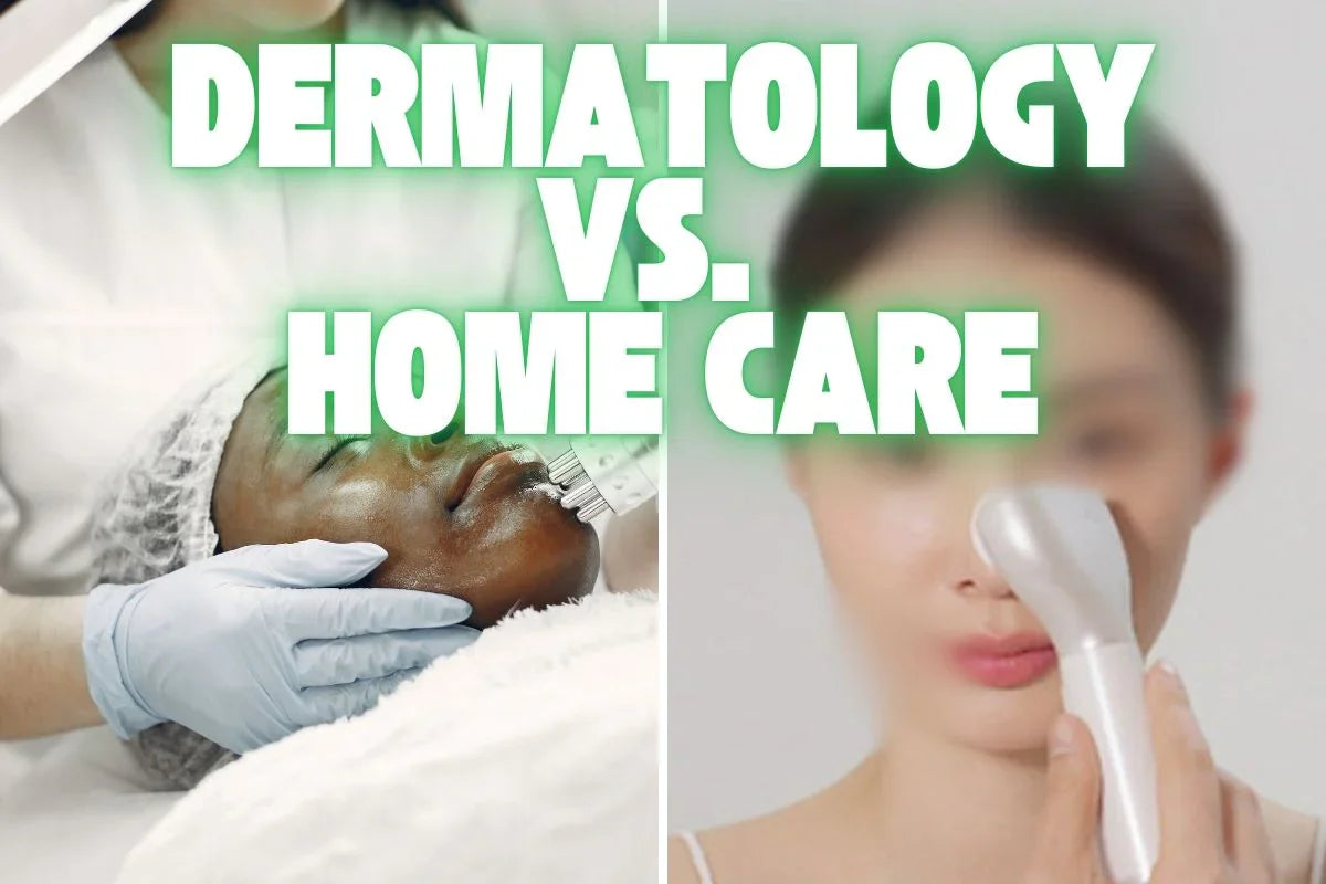 Pore Care Dermatological Procedures vs Home Care Devices